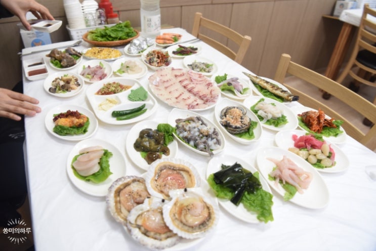  부안 소노벨 해산물 맛집 현정이네