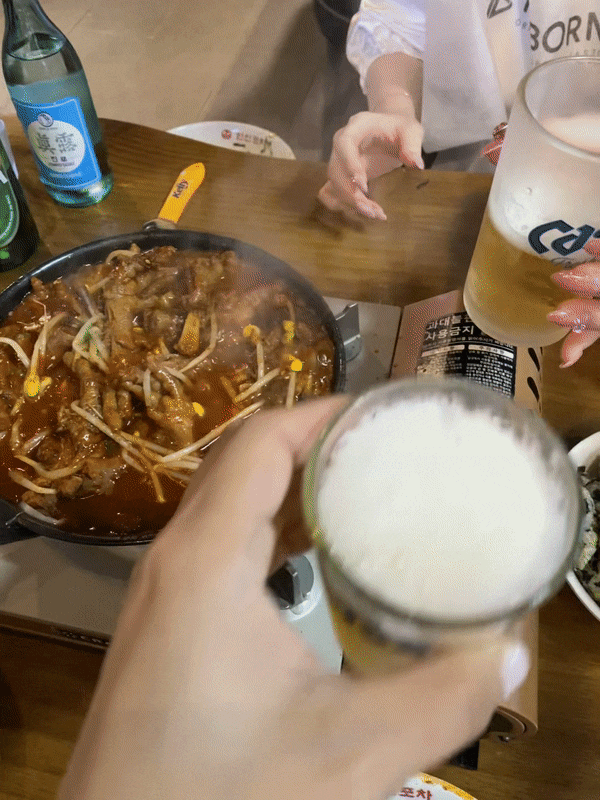  개봉역 술집 국물 닭발 맛집 한신포차 개봉역점