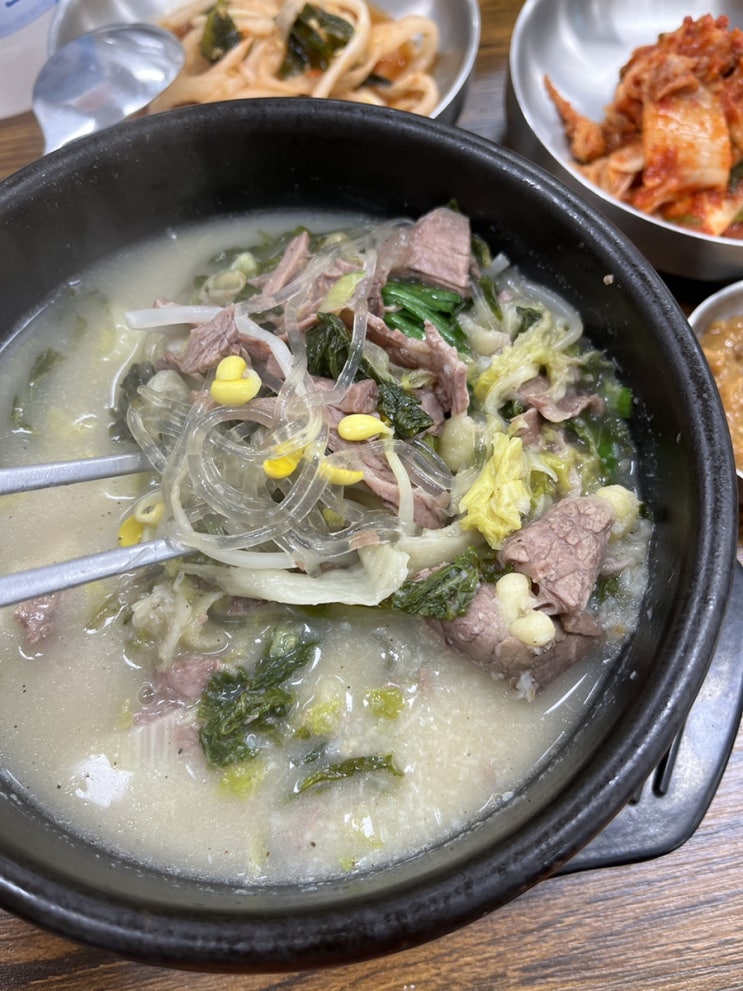  청량리역 부근 수육도 맛있는 양 많은 해장국집, 호감해장