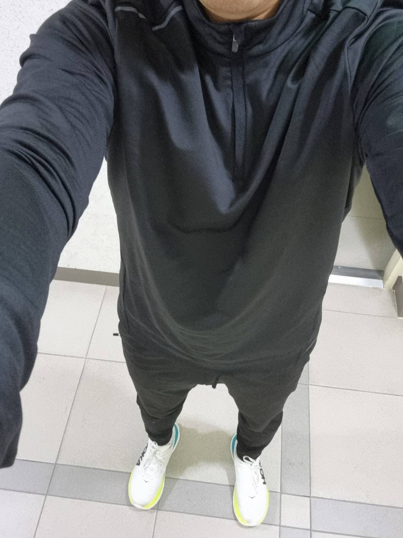 데카트론 런웜 남성 러닝 반집업 긴팔티/남성용 방한100 바지 사이즈 및 후기 (내돈내산) : 네이버 블로그