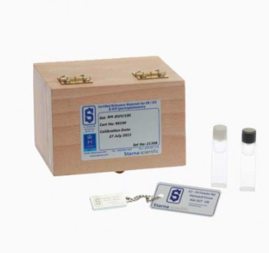  Starna Deep UV Reference (190-220 nm) /  원자외선 레퍼런스 / 검교정 필터 셀 / RM-DUV/195 / Wavelength, Absorbance