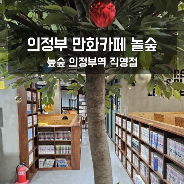  의정부역 만화카페 놀숲 의정부역직영점
