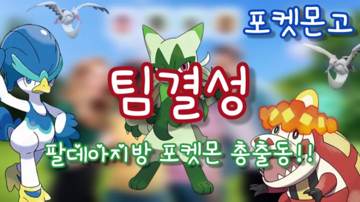  포켓몬고 모험의 나날 시즌 마지막 팀결성 이벤트 팔데아지방 포켓몬 총출동!!
