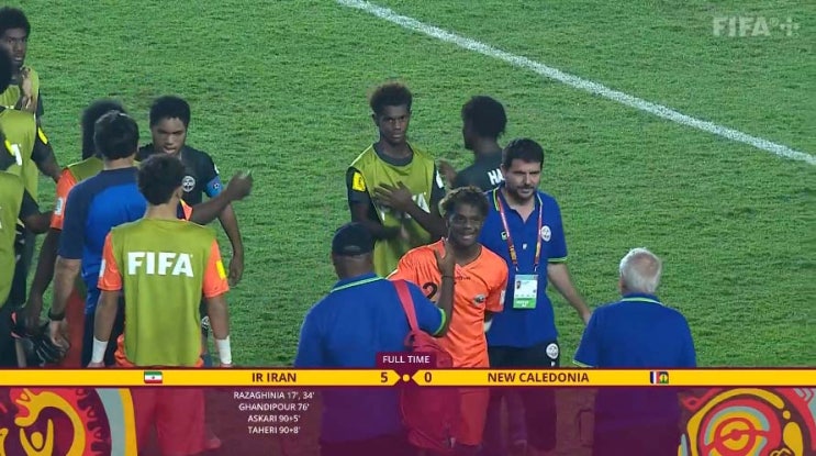  2023 FIFA U-17 월드컵 C조 3차전 이란 vs 뉴칼레도니아