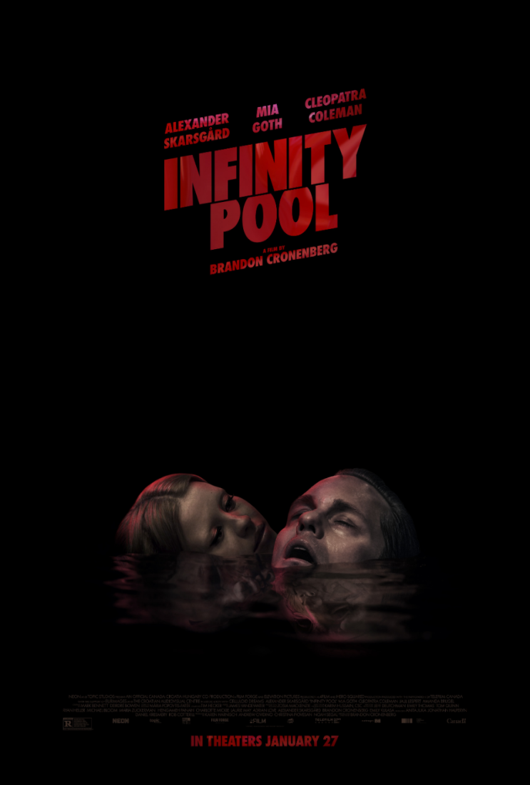 넷플릭스 최신 영화 &lt;인피니티 풀&gt; Infinity Pool 2023년 / 정보 출연진 평점 해석 줄거리 결말 리뷰