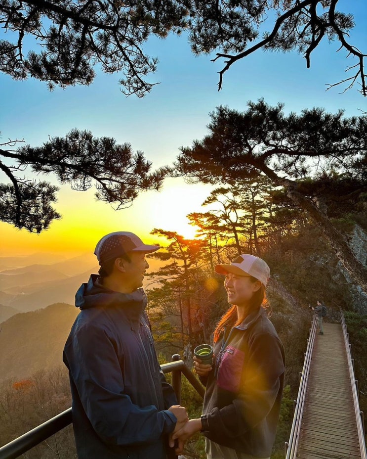  월악산 보덕암 등산코스 일출산행 조망점 시간