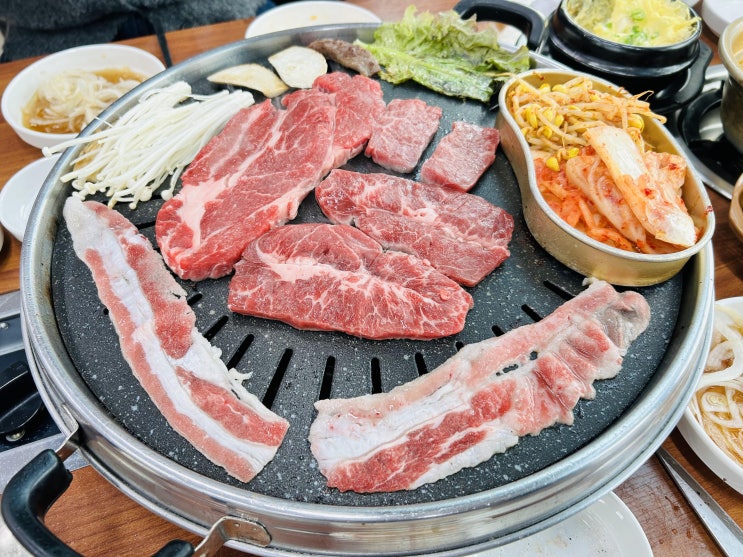  영종도 하늘도시 맛집추천 채영진의 명품생고기 무한리필