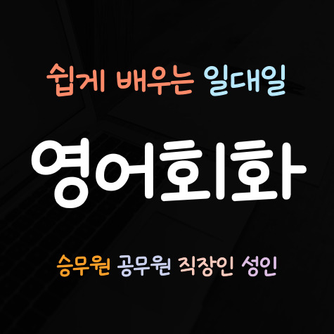  칠곡 영어회화 일대일 칠곡 2지구 3지구 성인 직장인 왕초보 영어회화 기초