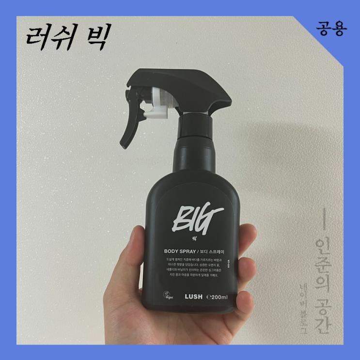  남녀공용 바닐라 향수 추천 | 러쉬 빅 나무향 민들레향