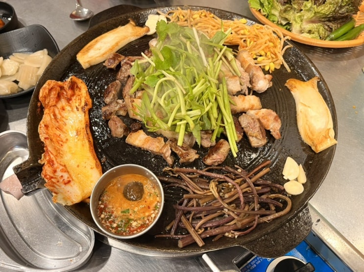  [가산 구로 금천구] 돼지고기 제주흑돼지 생갈매기살 생가브리살 고사리 신돈