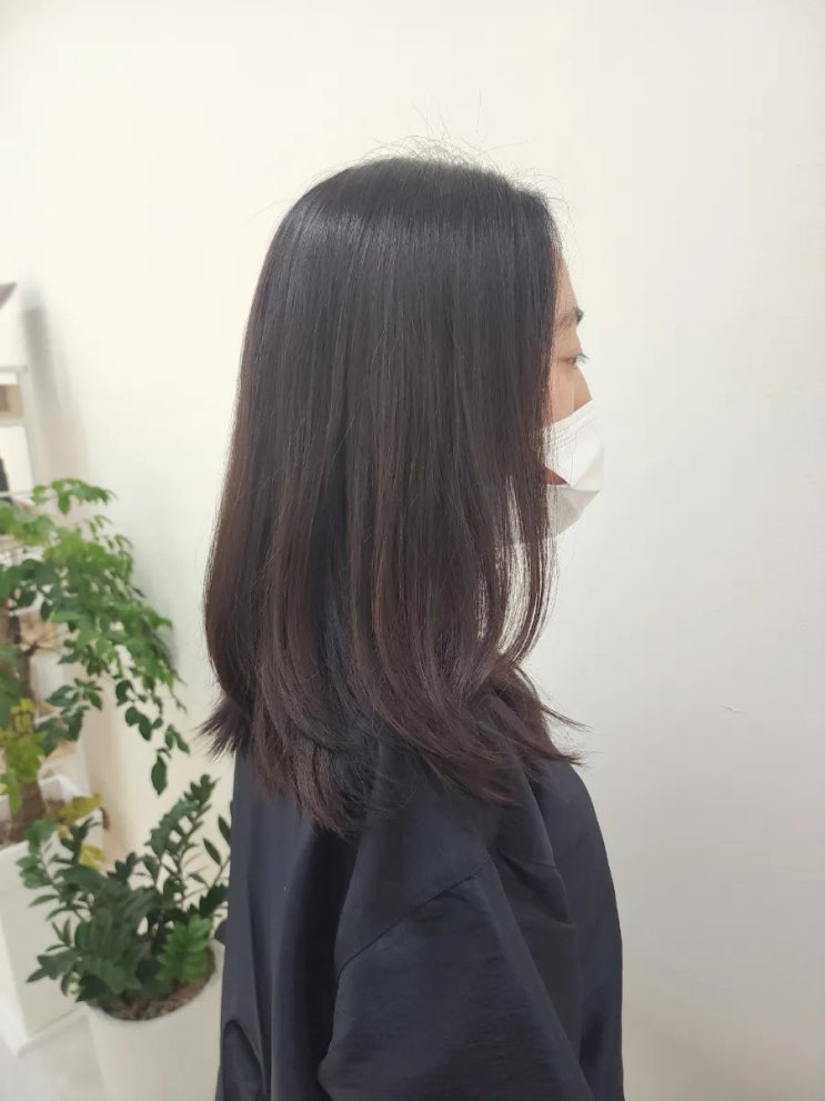  부천 중동 미용실 에이바헤어 중동에비뉴점 염색 후기