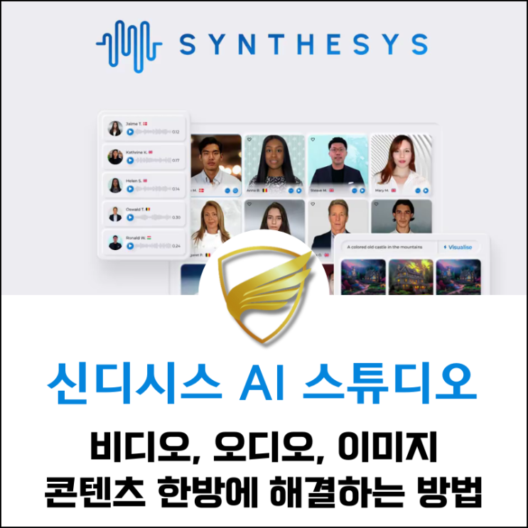  비디오, 오디오, 이미지 콘텐츠를 한방에 해결하는 방법