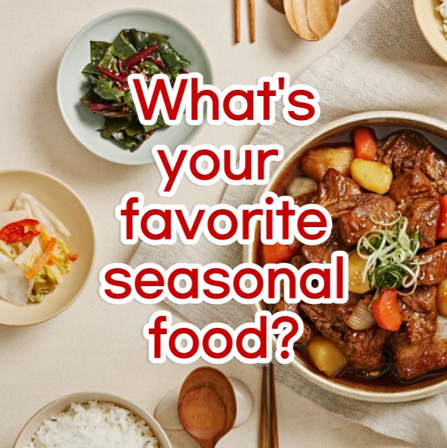 What's your favorite seasonal food?