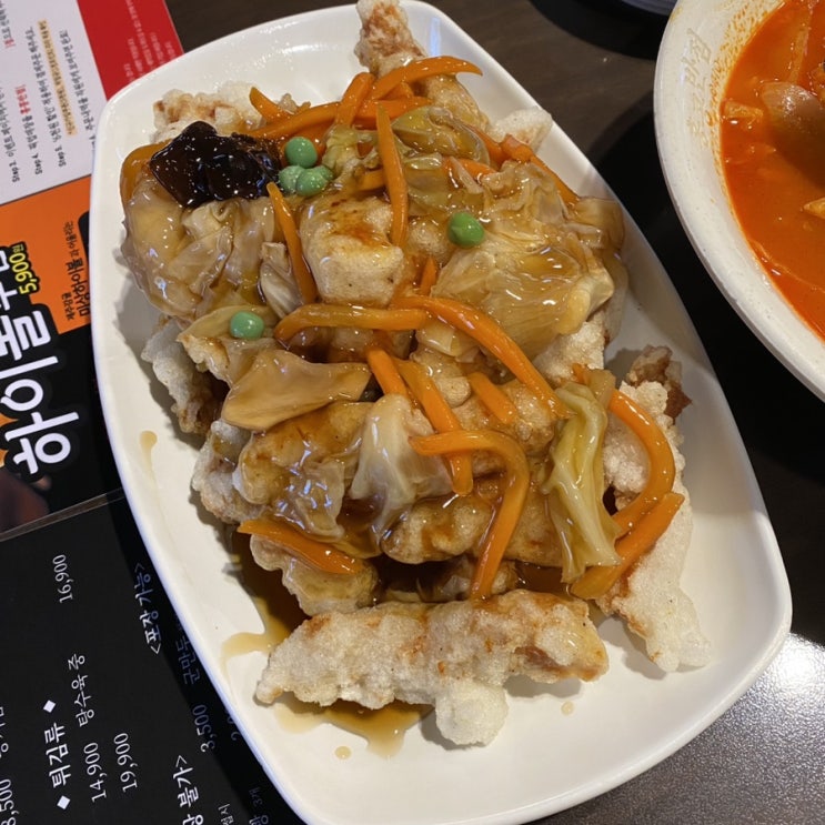  건대탕수육 맛집인 홍콩반점0410 건대입구역점 [ft.건대혼밥]