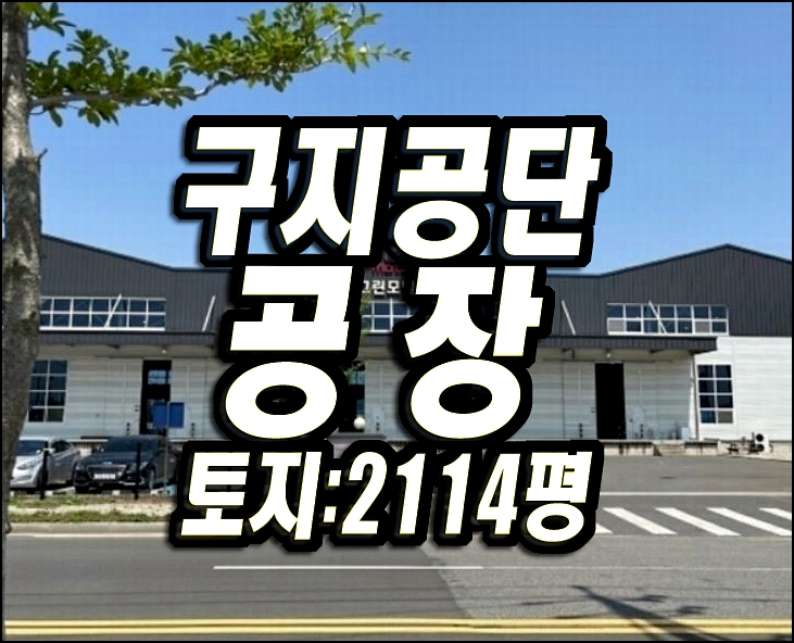구지공단 대구 공장 경매 매매 달성군 구지면 창리 공장급매 구지공단 대구 공장 경매 매매 달성군 구지면 창리 공장급매