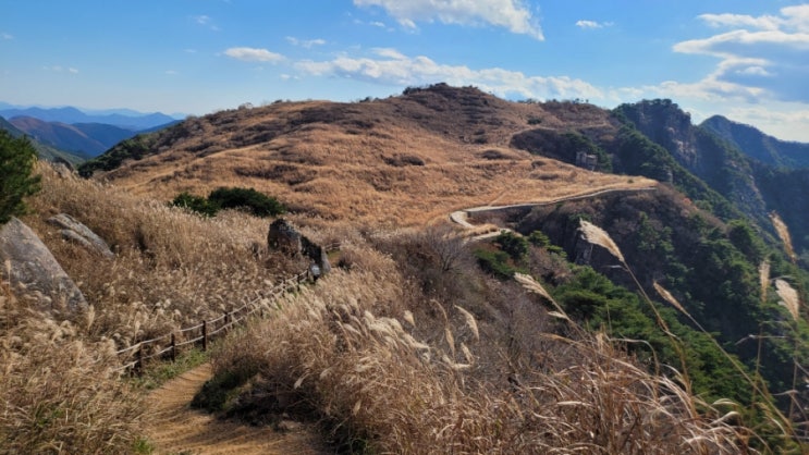  화왕산 1코스 등산 3코스 하산, 재미있는 산