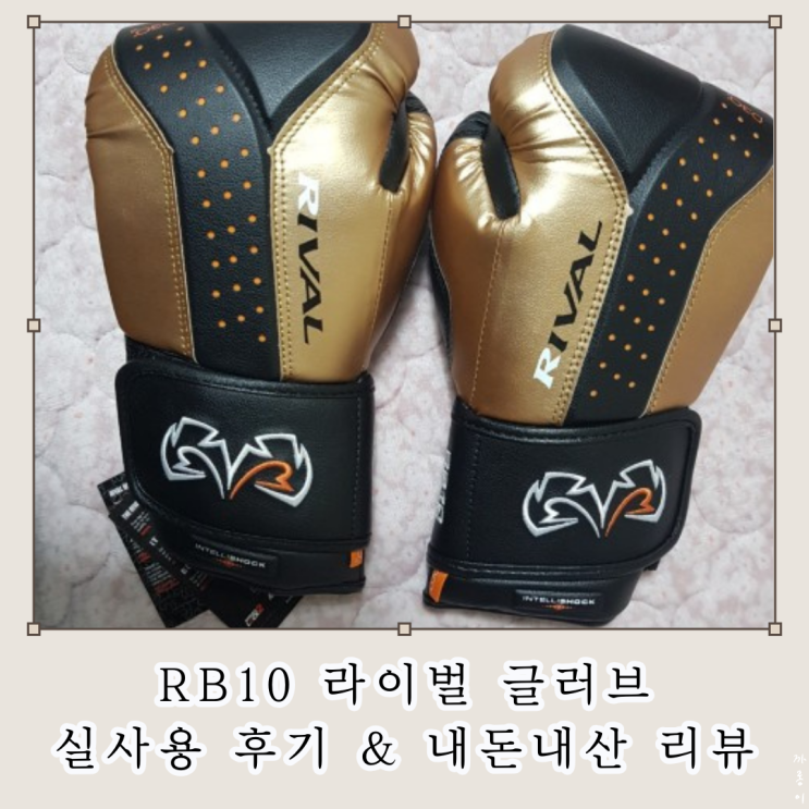  RB10 라이벌 글러브 실사용 후기 내돈내산 리뷰