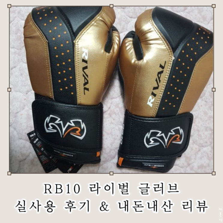 RB10 라이벌 글러브 실사용 후기 내돈내산 리뷰