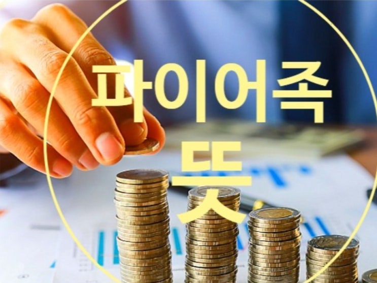  파이어족 뜻,자산,기준,금액 주관적 생각(인리치 아카데미로 은퇴)