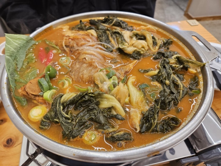  울산 남구 무거동 더맛있는뼈해장국 뜨끈한 뼈전골 어때요?