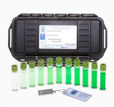  Starna Green (Broadband SBW instruments) (250-650 nm) / UV 레퍼런스 reference 검교정 표준물질 / RM-25G 50G 외