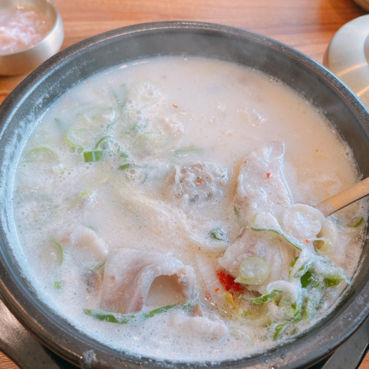  광교중앙역 국밥 땡길때, 깔끔한 순대실록 내돈내산후기