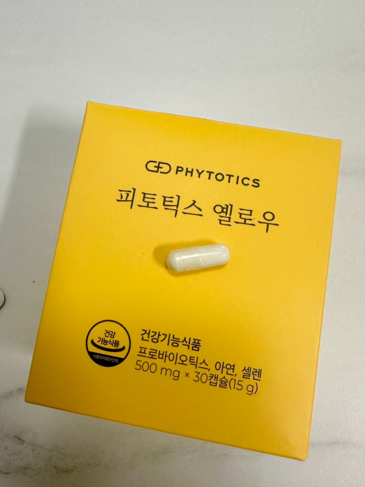  내돈내산 피토틱스 옐로우 여성질유산균 6개월 복용 찐후기와 만성질염 치료 경험 공개
