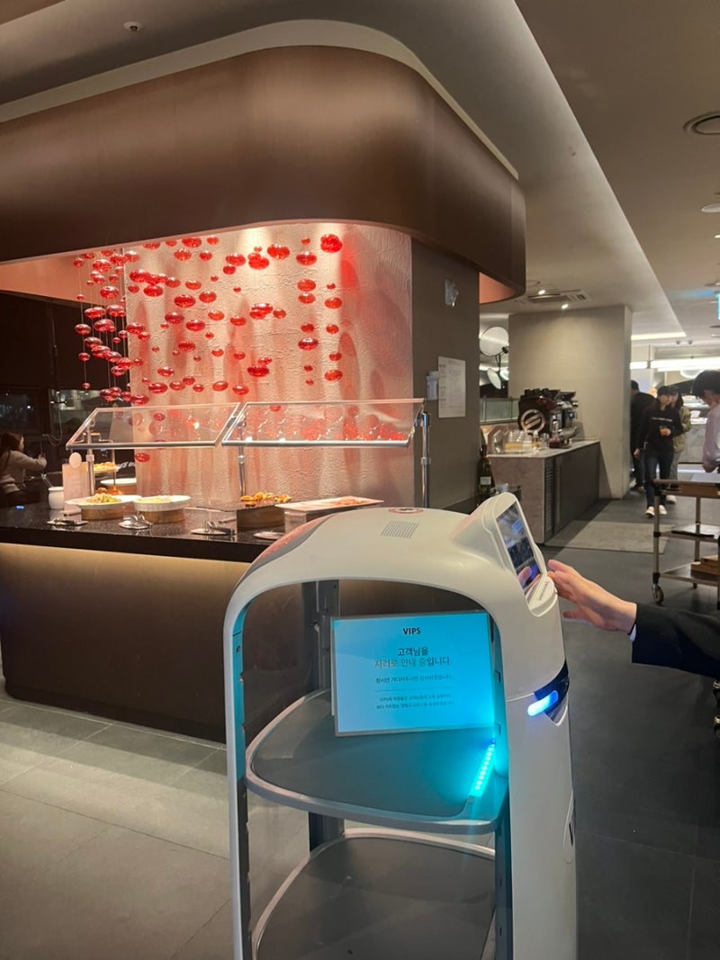 빕스 판교점_빕스 프리미어 디너 메뉴_늦가을 빕스 메뉴.식사 이용후기(자리안내 로봇)_(ft. 요즘 코인노래방) : 네이버 블로그