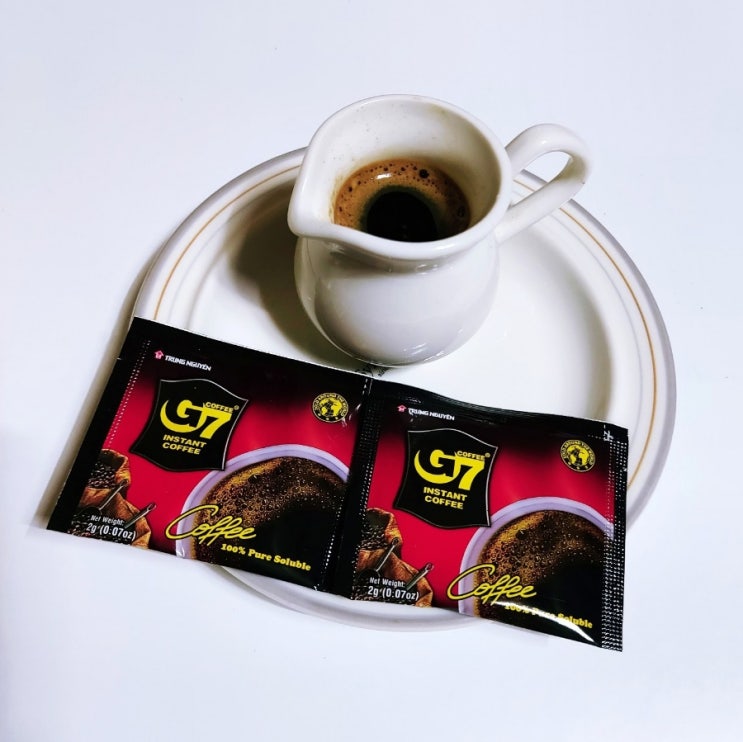 G7커피 베트남 커피 맛집 홈 카페 블랙커피 아메리카노 집에서 에스프레소 한 잔 으로 분위기 있게 즐기기