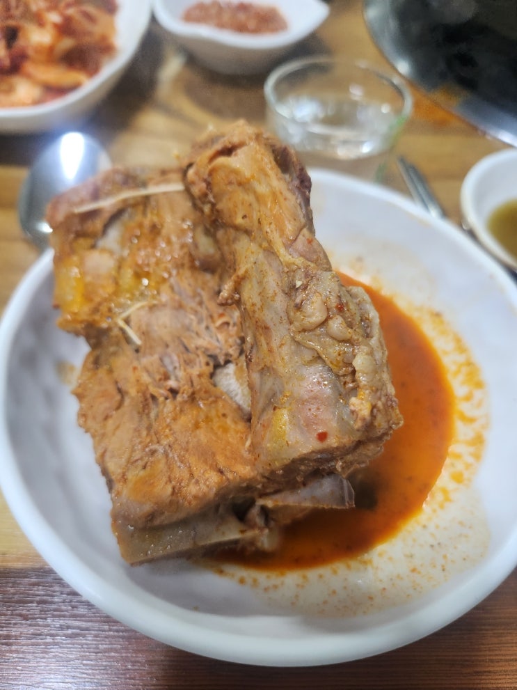  군포맛집 전주감자탕 군포당동점에서 가족모임