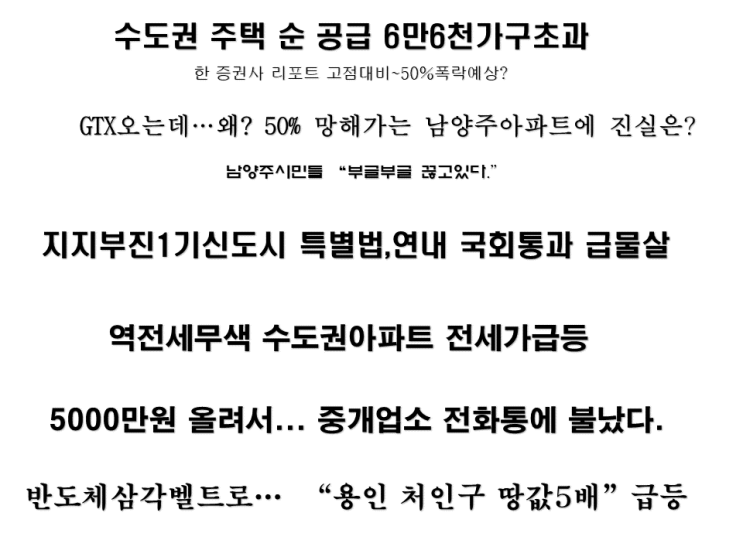  메가시티 나열식부동산정책 예전기업혁신도시랑비슷하네요.