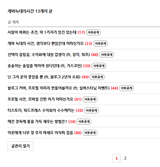 글쓰기를 시작했는데, 어느덧 2년차? (ft. 소회)