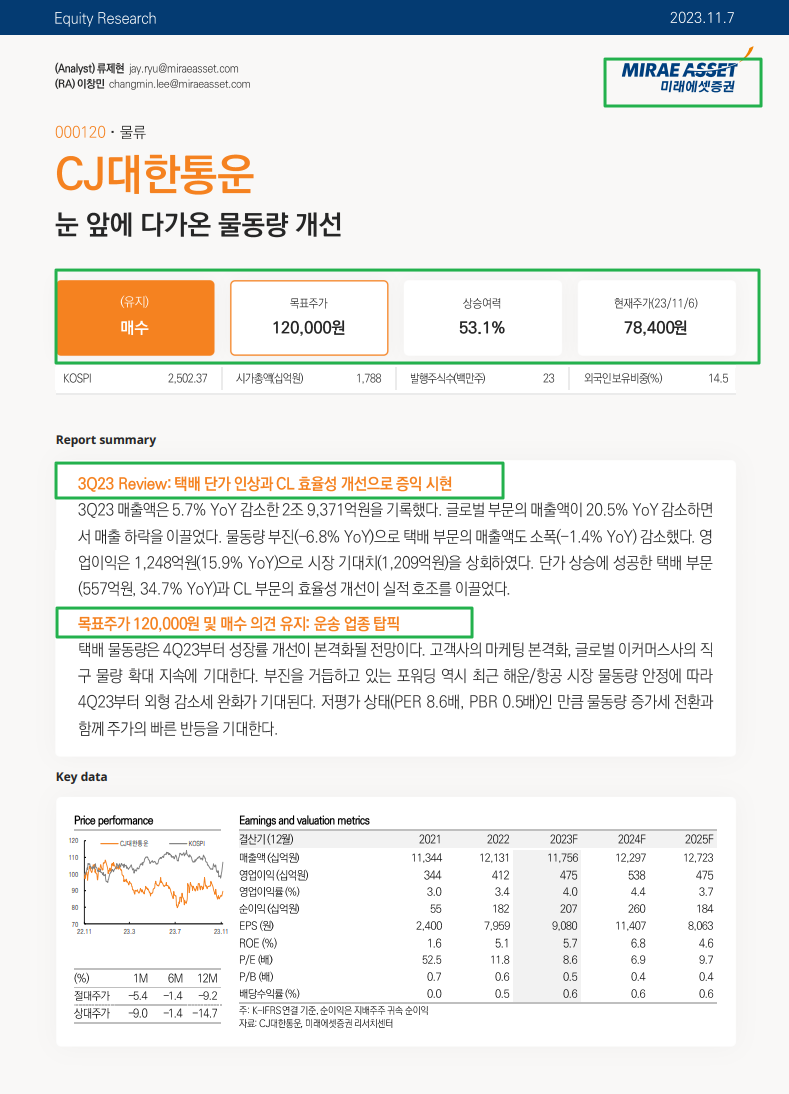 CJ대한통운 주가 상승 이유 네가지 이커머스 물동량 증가 해외 물동량 증가 유가하락 저평가 : 네이버 블로그