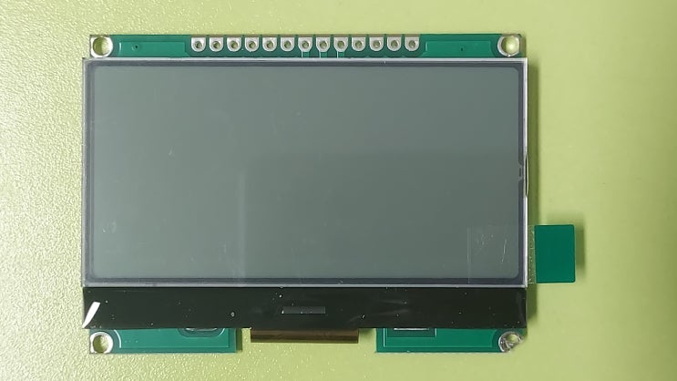  2.5인치 128x64 LCD  (SPI) 사용기 - GMG12864-06D (ST7565R 드라이버)