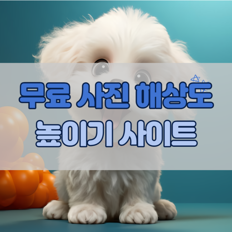  사진 화질 높이기 사이트 TOP 2 비교 분석