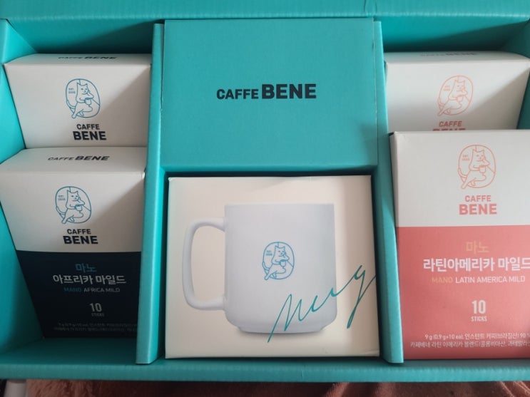 카페베네마노세트