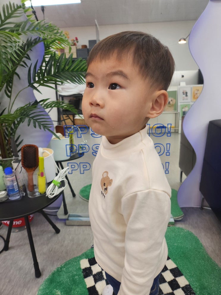  23개월 미소일상. 피피스튜디오 조동과의 우정사진 (내돈내산)