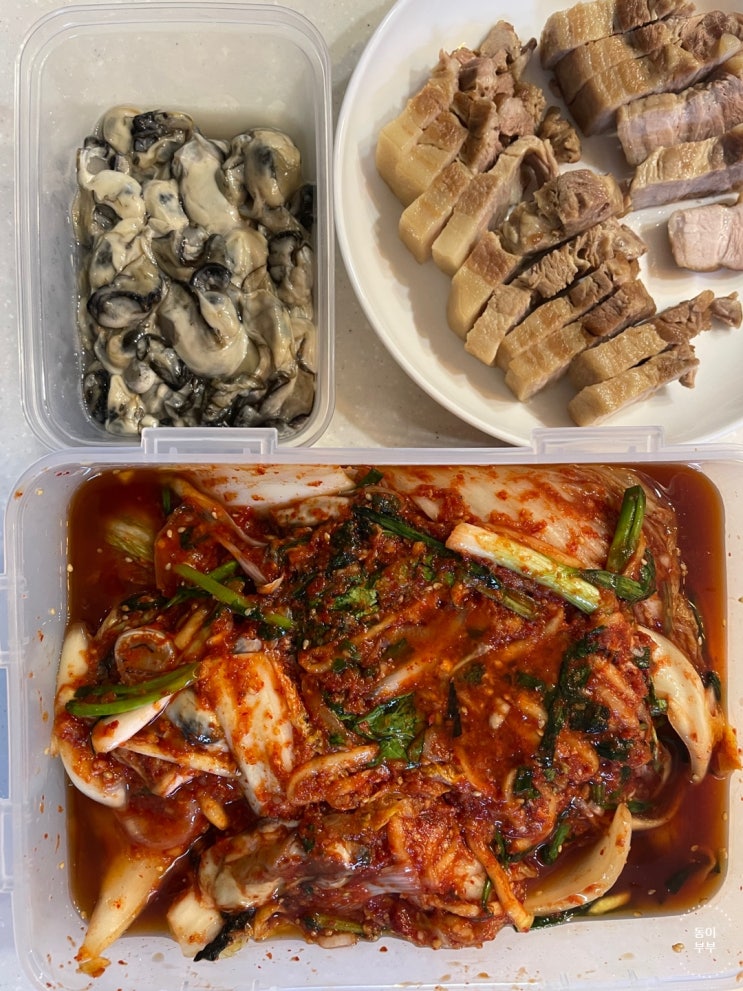  [브이로그]한국인의 맛, 겨울철 김장 김치를 만드는 동이부부