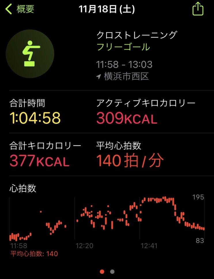  11월 크로스핏 일지