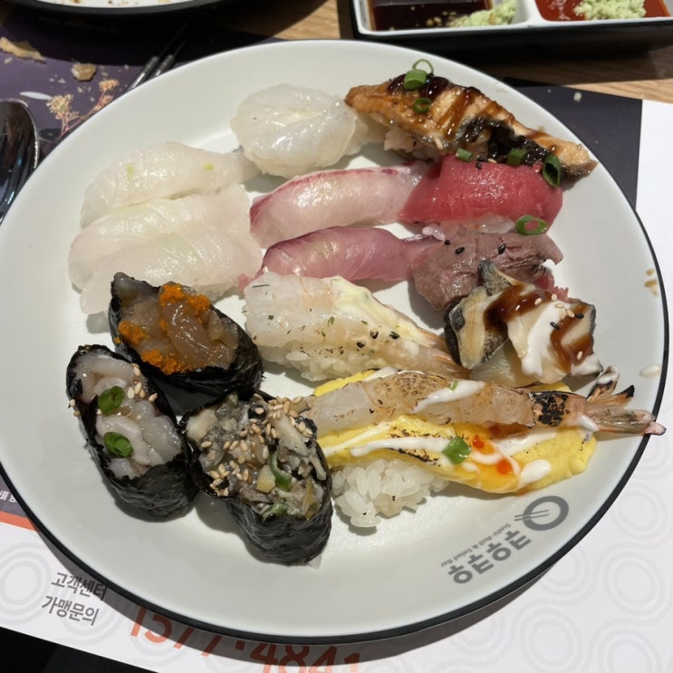  운정호수공원 맛집 쿠우쿠우 초밥 뷔페!