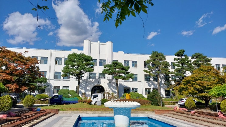 경기고등학교 서울시교육청 정독도서관 후기 <b>인왕제색도</b> <b>인왕</b>산