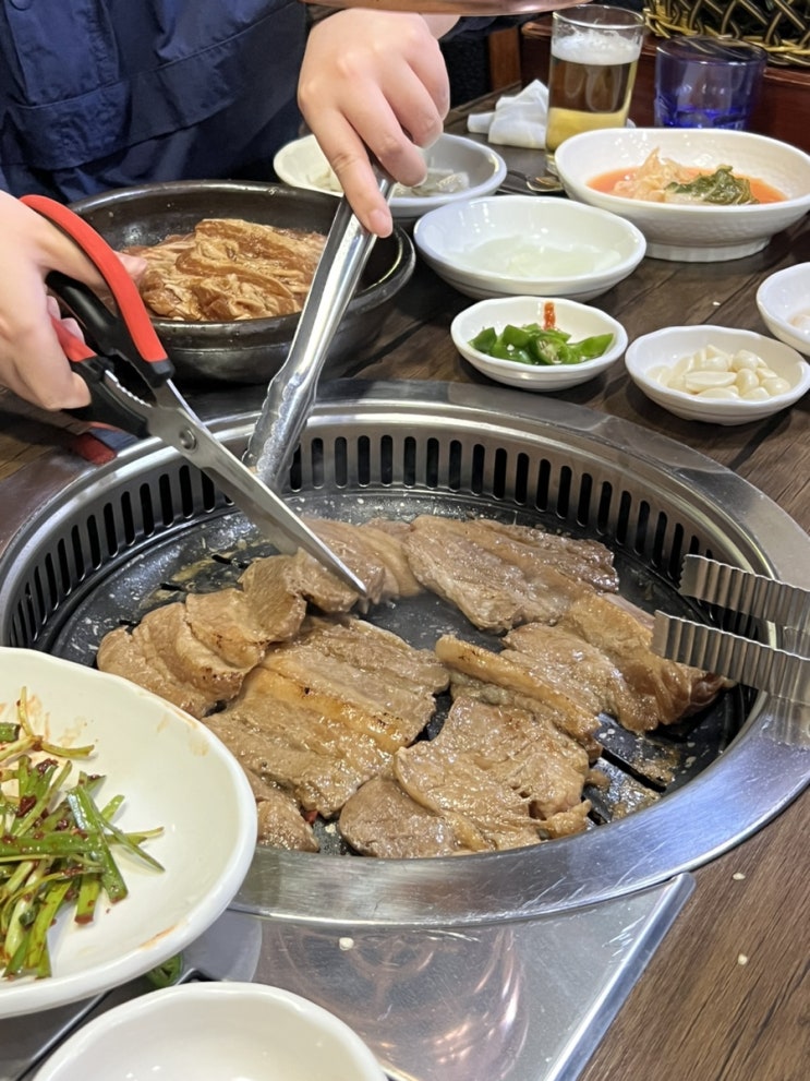 서면 롯데백화점 앞 양념돼지갈비맛집 서면숯불갈비