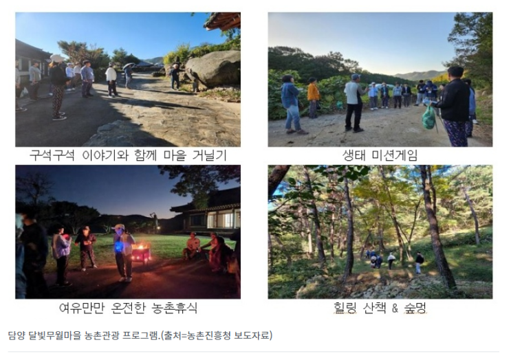 숲멍·시골밥상·감따기...촌(村)스럽게 즐기는 농촌관광 숲멍·시골밥상·감따기...촌(村)스럽게 즐기는 농촌관광