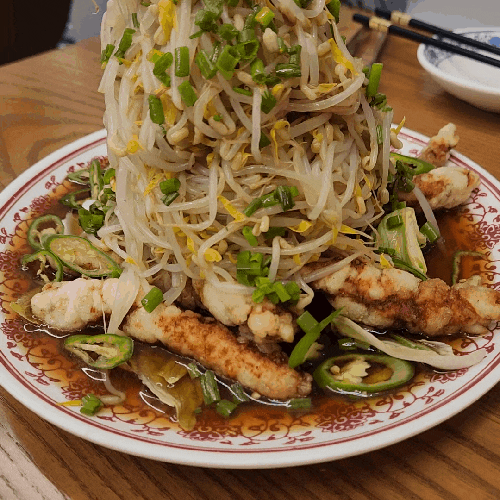  [의왕 타임빌라스 주변 맛집] 이건 처음 볼 걸? 산더미 숙주 탕수육 '백운짬뽕'