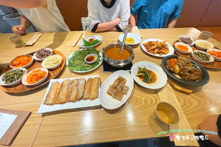  청라 봄이보리밥 가족모임 후기 (10만원 내외 금액으로 가족모임가능한 가성비 좋은 봄이4인세트 )