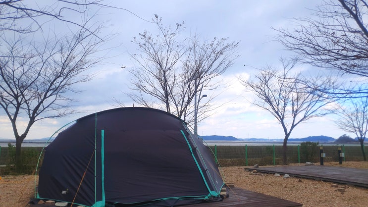  대부도 오캠핑장 | 바다 바로 앞에 위치한 노을맛집 캠핑장, 예약전쟁없는 오션뷰 캠핑장