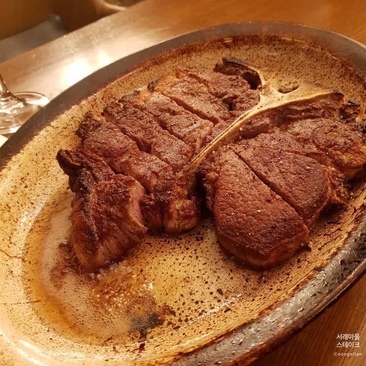  서래마을 밴건디 스테이크하우스 포터하우스 PORTERHOUSE B SET 생일 기념일 내돈내산 솔직후기