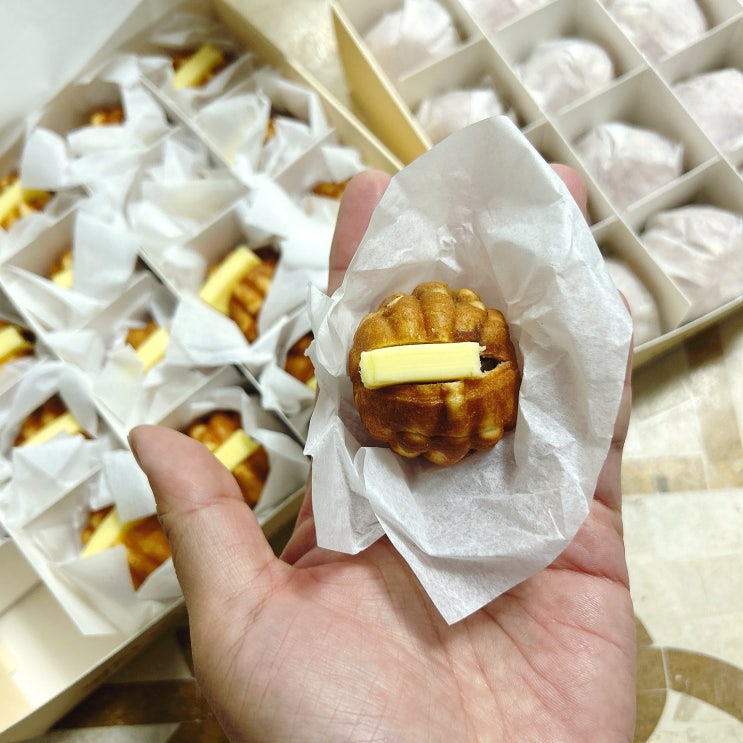  광주 호두과자 맛집 복호두 광주진월점 앙버터호두