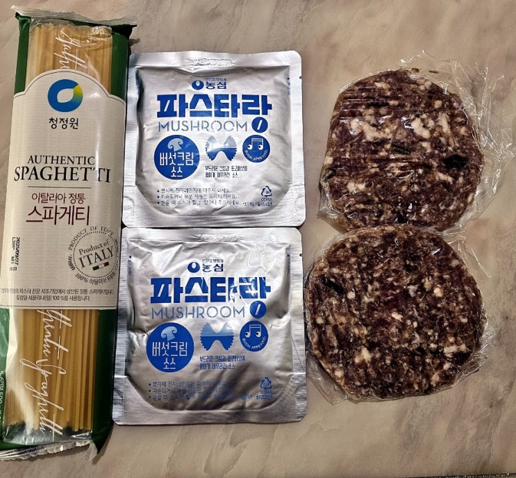  농심 파스타랑 - 파스타소스 버섯크림소스