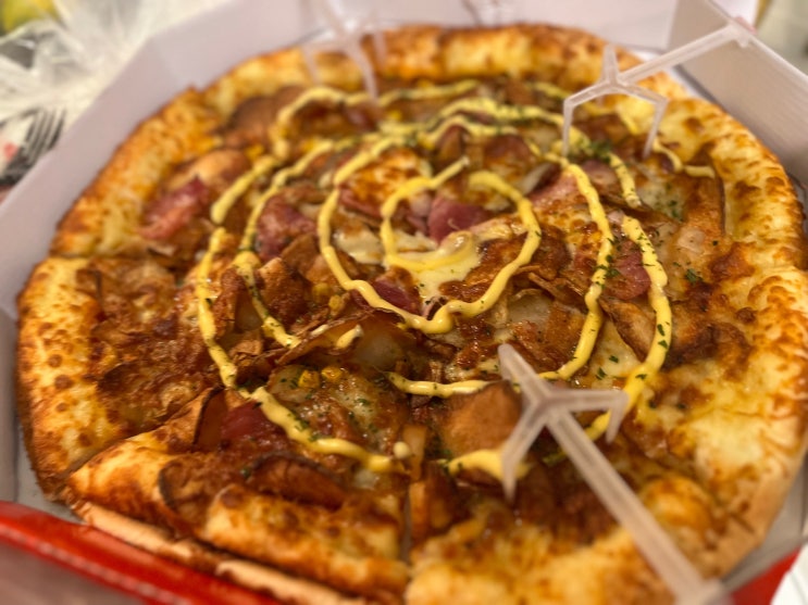  빽보이피자 허리케인 포테이토 흠…